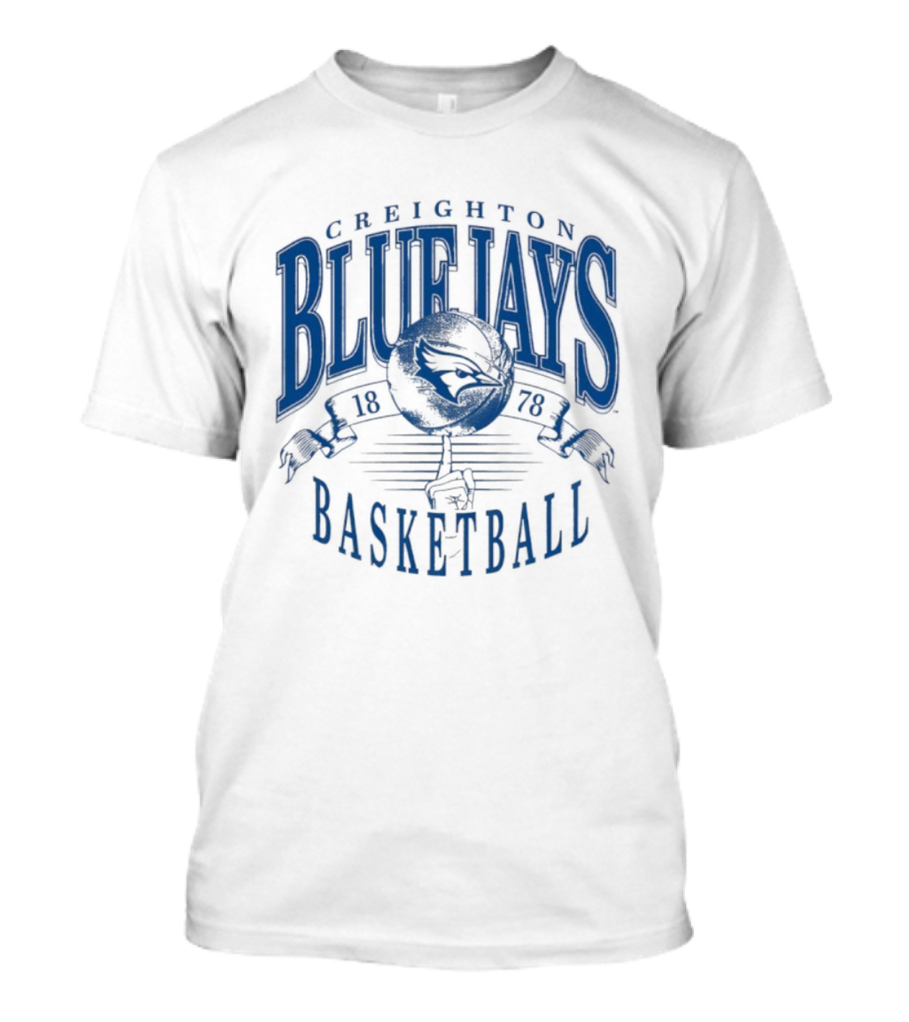 Creighton Bluejays Basketball 1878 Team Spirit T-Shirt
