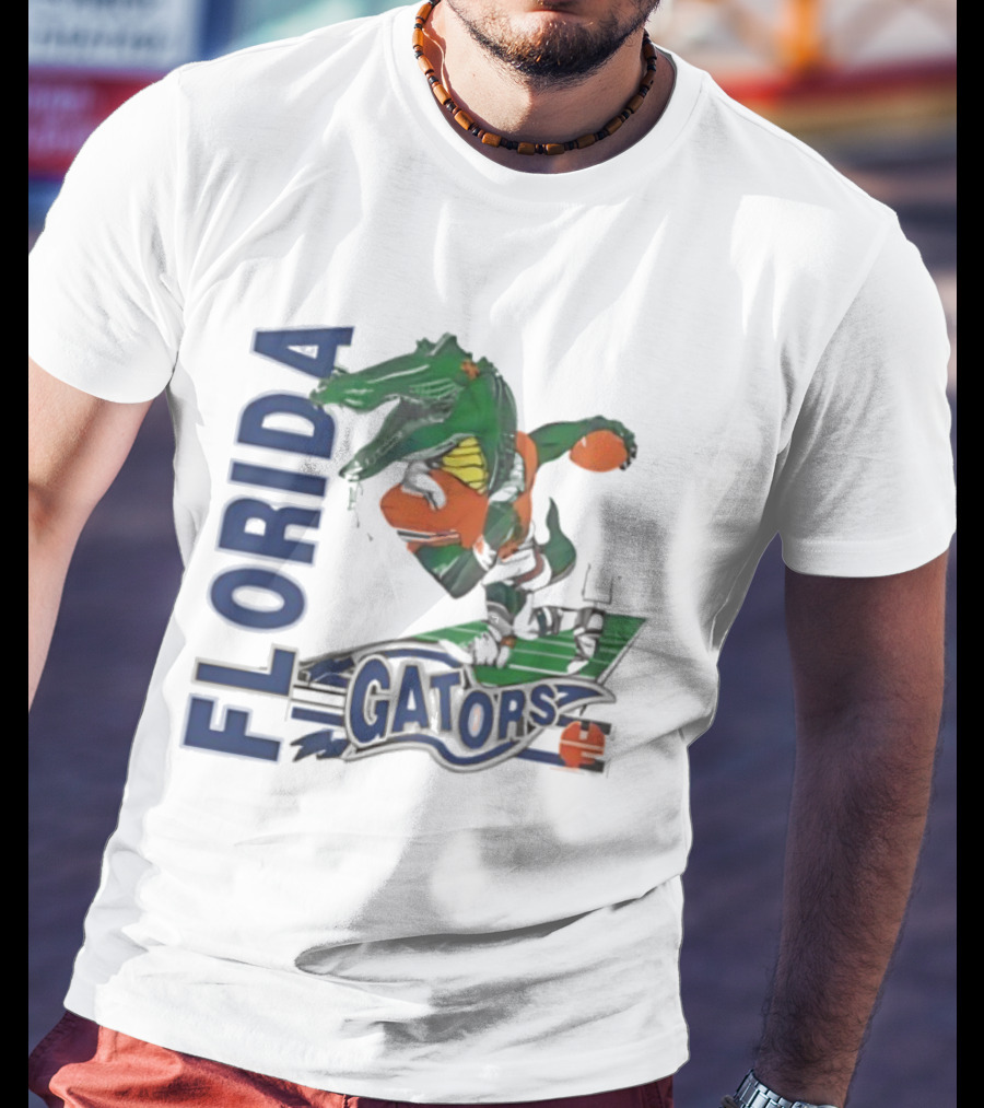 Florida Gators Vintage Mascot Football T-Shirt