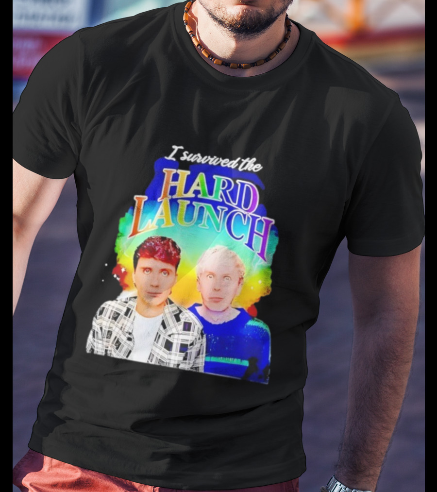 I Survived The Dan And Phil Hard Launch Phan T-Shirt