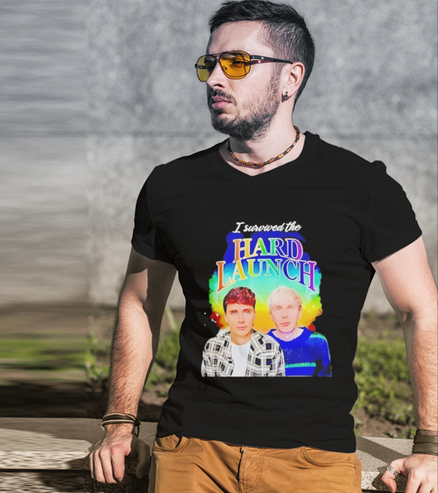 I Survived The Dan And Phil Hard Launch Phan T-Shirt