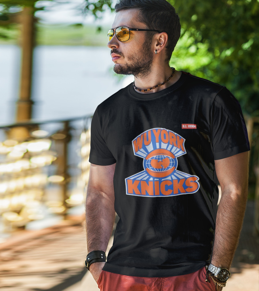 New York Knicks Wu Tang Clan Shaolin Remix Wu York 31 10304 T-Shirt