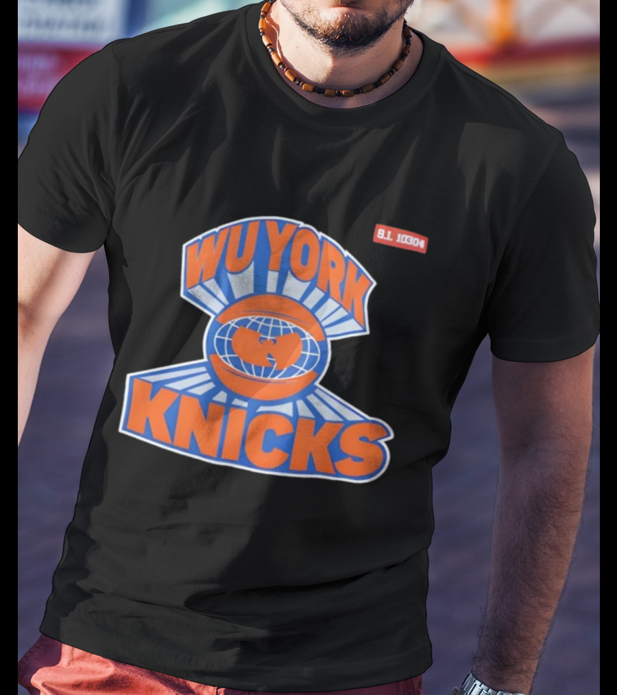 New York Knicks Wu Tang Clan Shaolin Remix Wu York 31 10304 T-Shirt