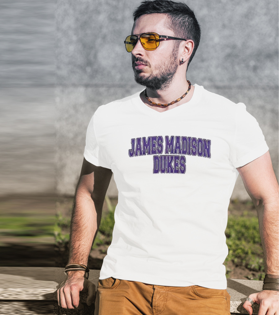 James Madison Dukes Born With Heart On Sleeve Fire In Soul T-Shirt