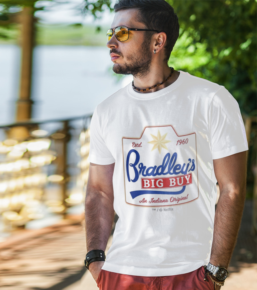 Stranger Things Season 5 Bradley's Big Buy Est. 1960 An Indiana Original T-Shirt