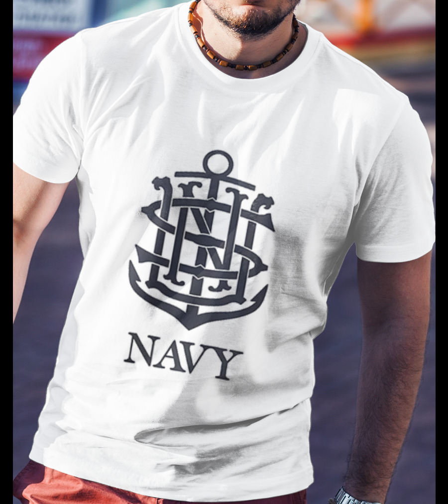 Navy Midshipmen Special Edition Anchor Emblem Navy T-Shirt