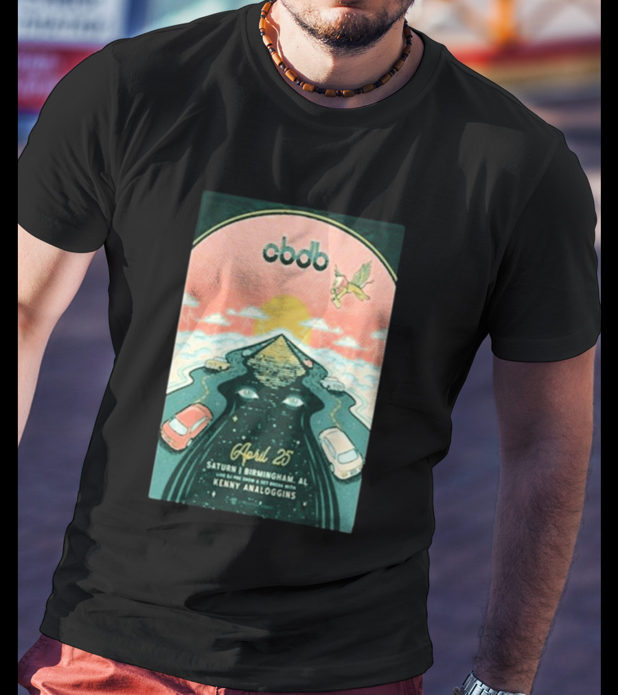 CBDB April 25 Saturn Birmingham AL With Kenny Analoggins T-Shirt