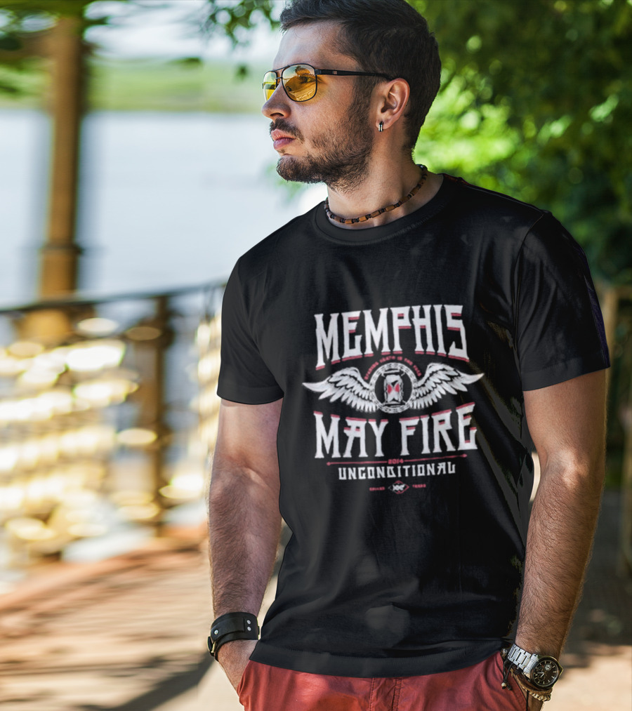 Memphis May Fire Unconditional Wings Angelic T-Shirt