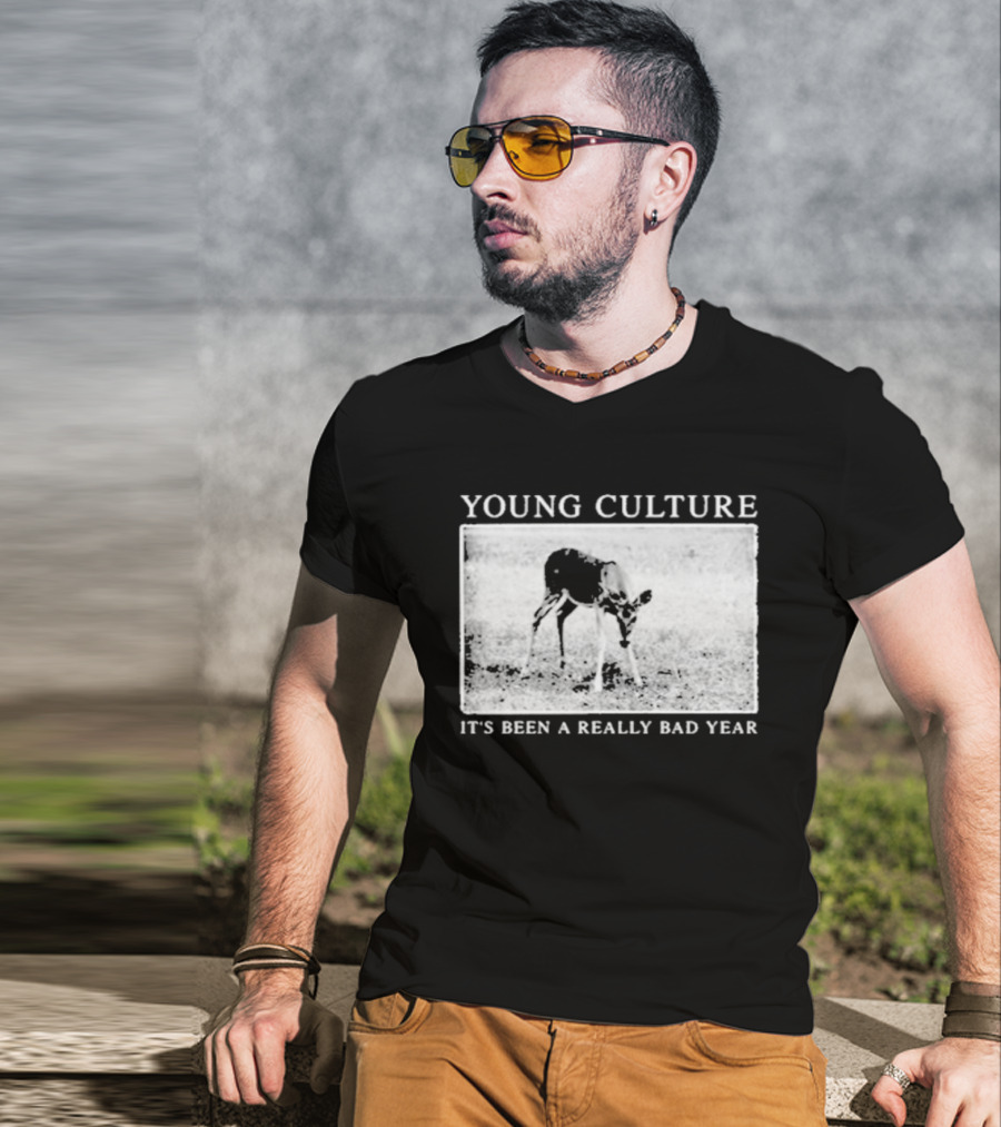 Young Culture It's Been A Really Bad Year Lamb T-Shirt