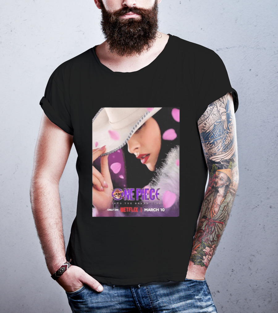 One Piece Season 2 Into The Grand Line Live Action Nico Robin Miss All Sunday Netflix March 10 T-Shirt