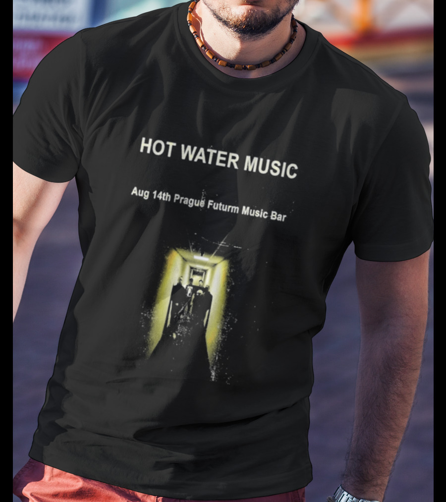 Hot Water Music Prague Futurum Music Bar August 14 2026 T-Shirt