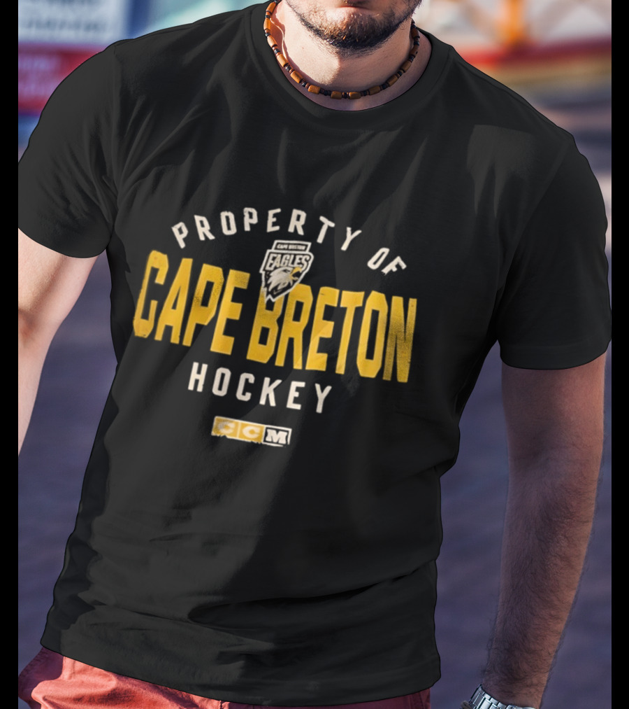 Cape Breton Eagles Hockey Property CCM T-Shirt