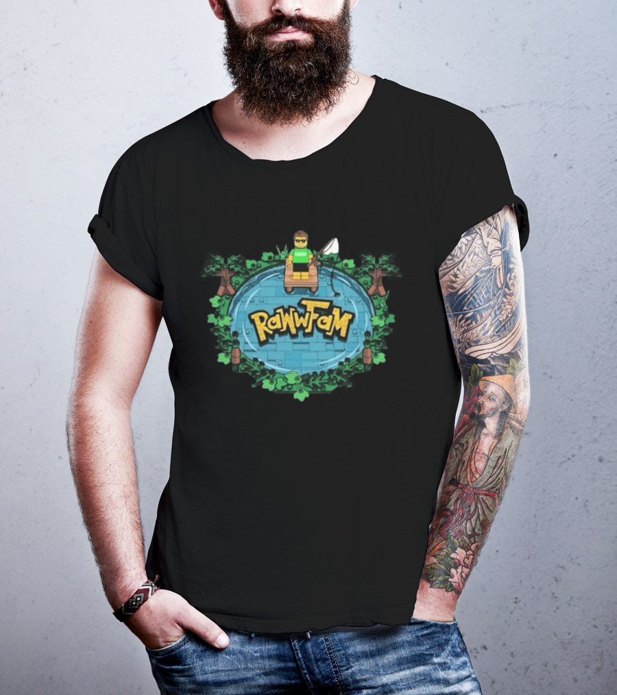 RAWWFAM Franklin's Pond Fishing Adventure T-Shirt