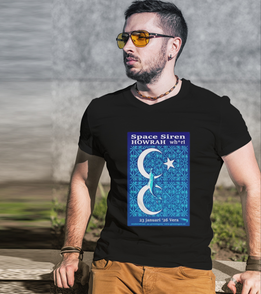 Space Siren Howrah Wh^rl 23 Januari 2026 Vera Groningen T-Shirt