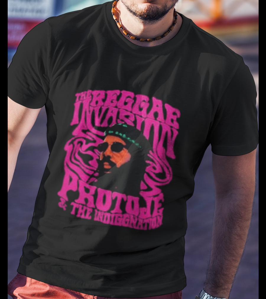 Reggae Invasion Tour UK 2026 Protoje And The Indiggnation T-Shirt