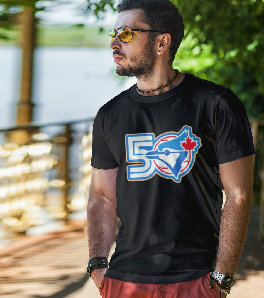 Toronto Blue Jays 50th Anniversary Celebration MLB 2026 Edition T-Shirt