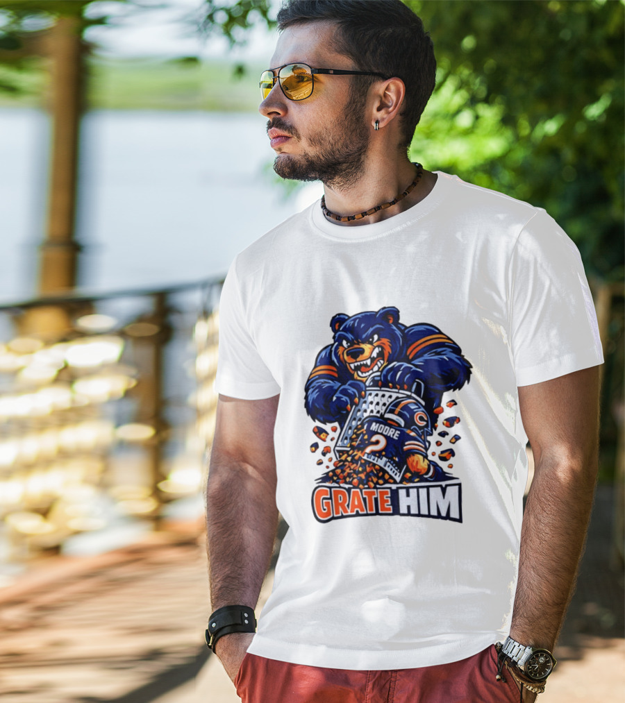 Chicago Bears Grate Him Moore 2 T-Shirt