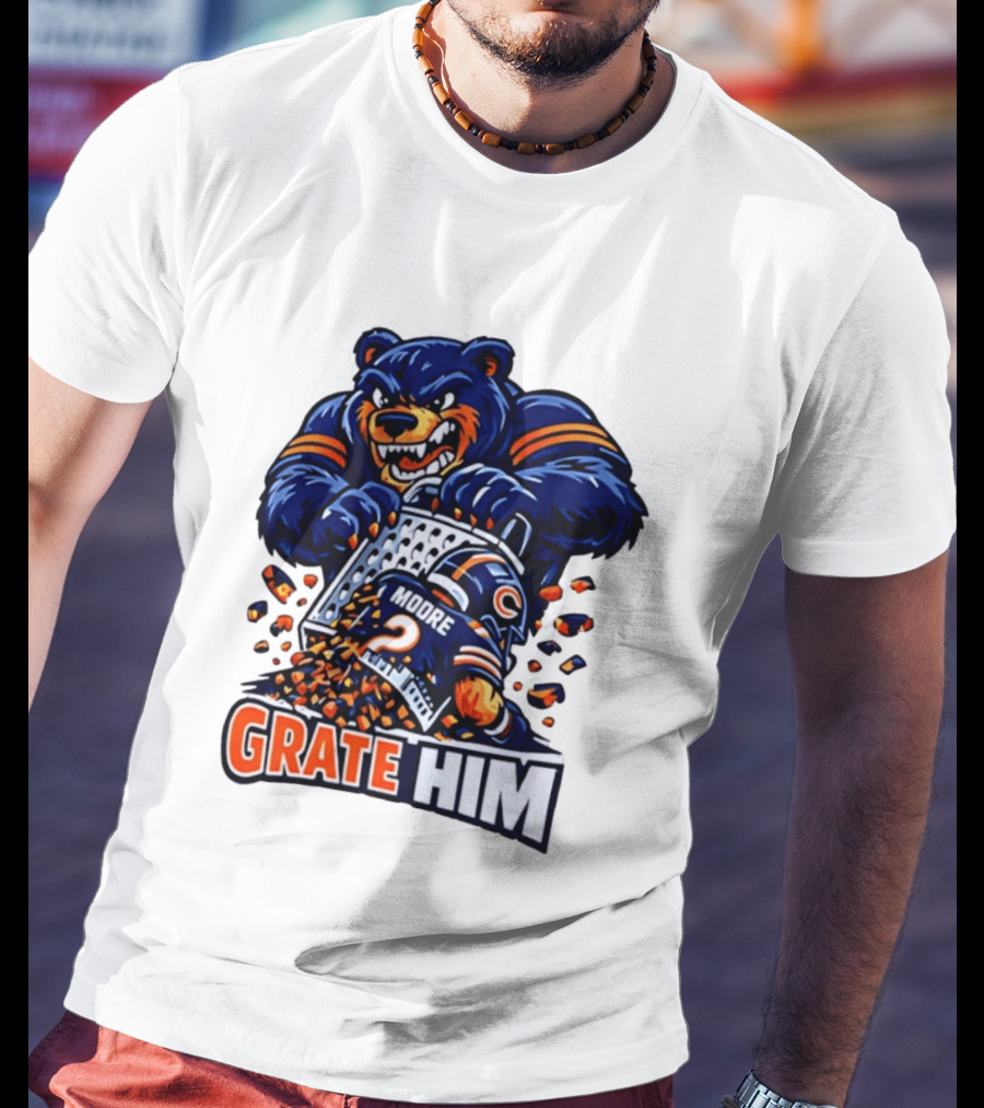 Chicago Bears Grate Him Moore 2 T-Shirt