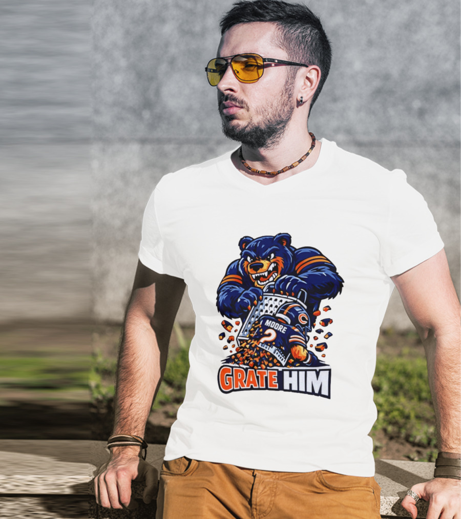 Chicago Bears Grate Him Moore 2 T-Shirt