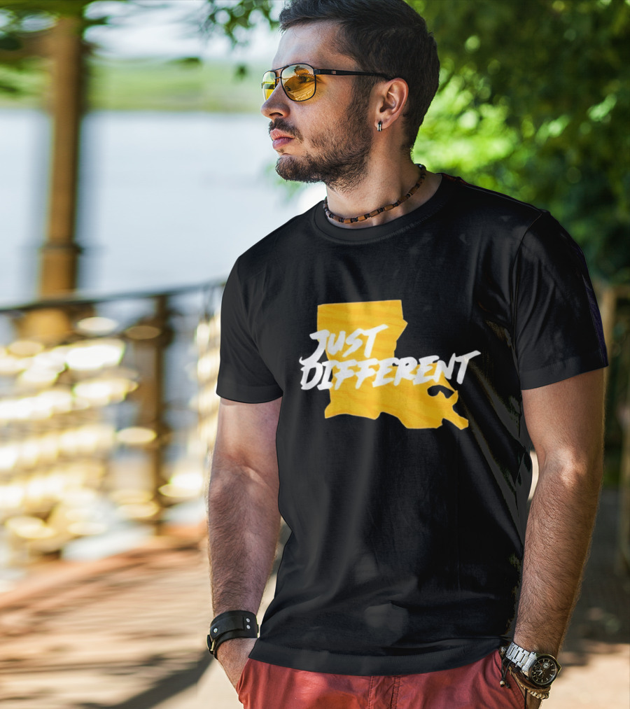 Just Different Louisiana State T-Shirt