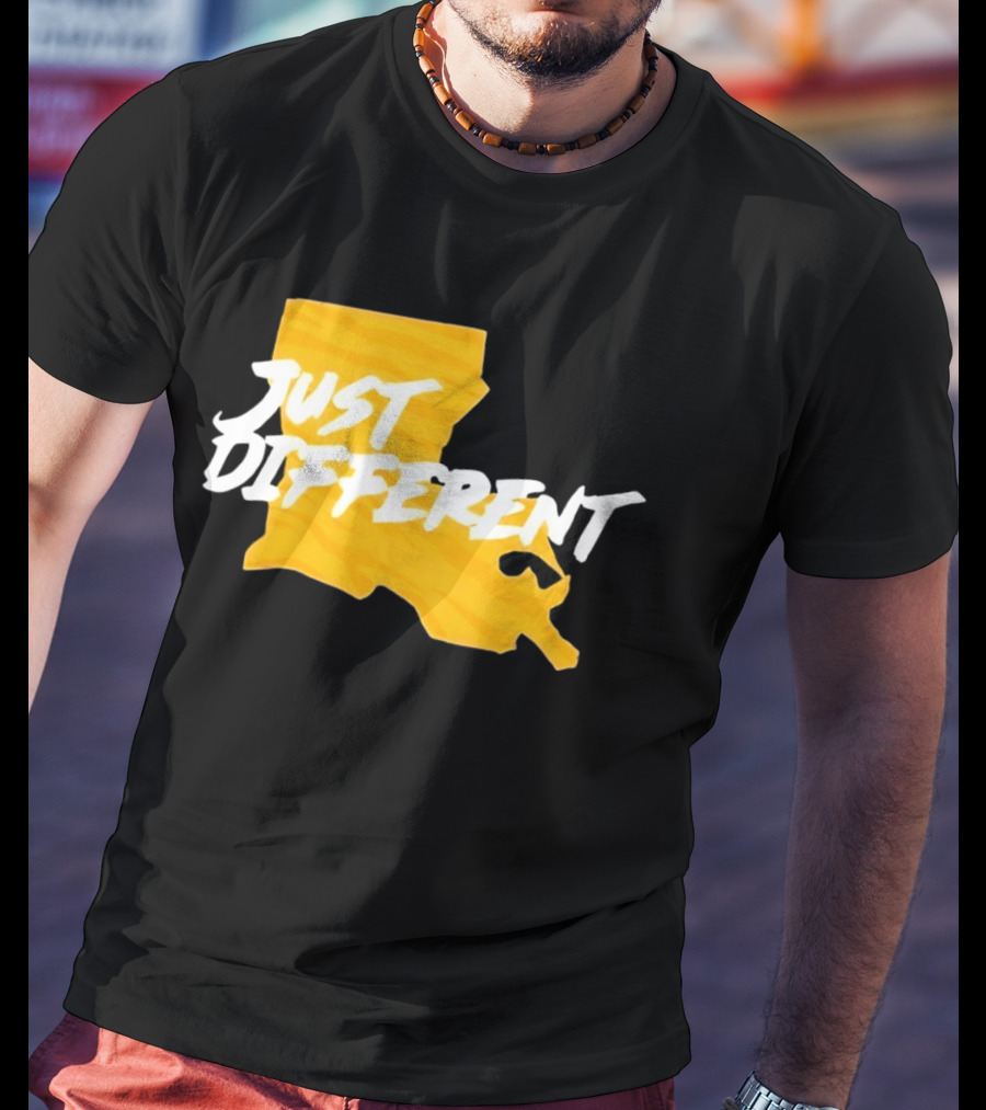Just Different Louisiana State T-Shirt