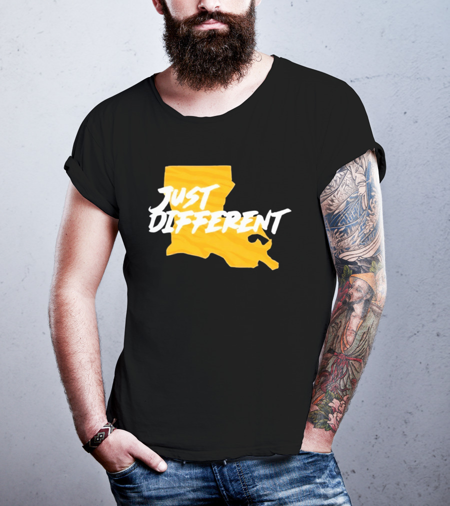Just Different Louisiana State T-Shirt