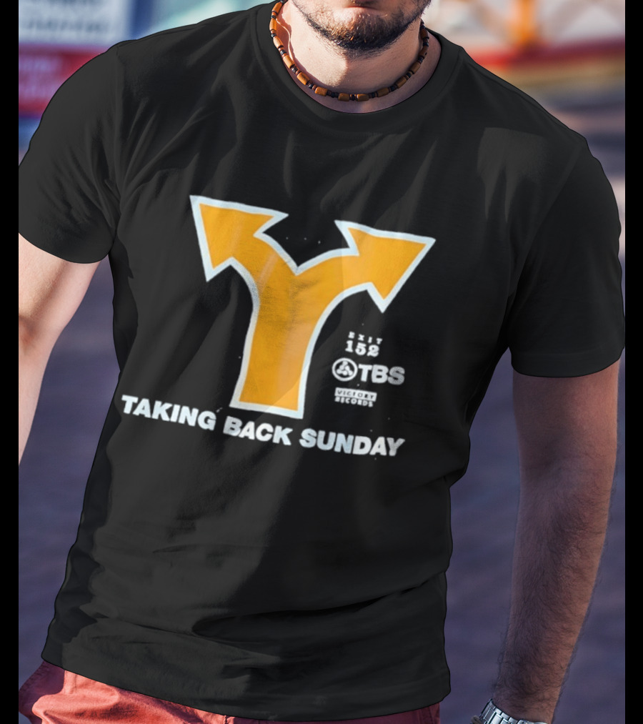 Taking Back Sunday Exit 152 TBS Arrow T-Shirt