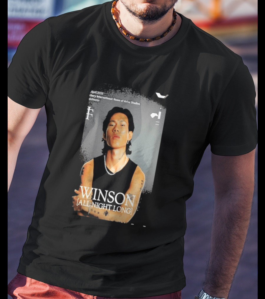 Winson All Night Long Factory International Home Of Aviva Studios Manchester April 2026 T-Shirt