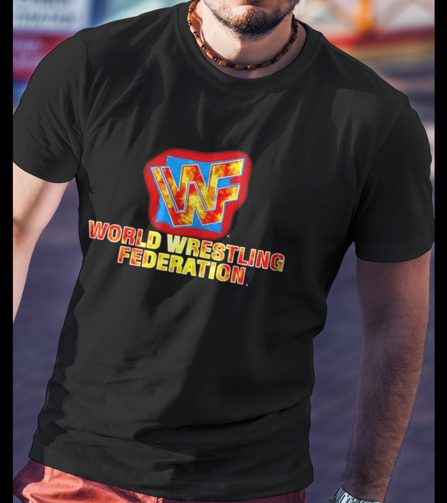 WWF World Wrestling Federation Vintage Flame T-Shirt
