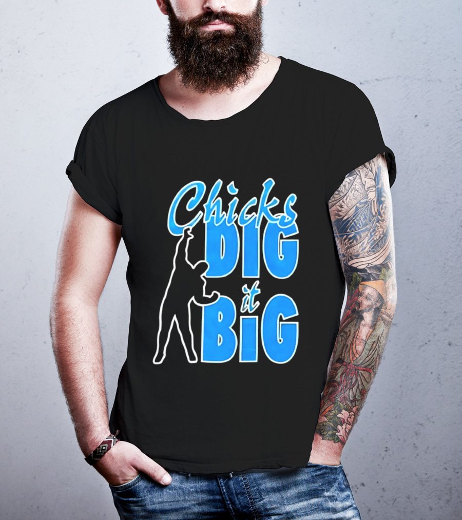 WWE Chicks Dig It Big Silhouette Gesture T-Shirt