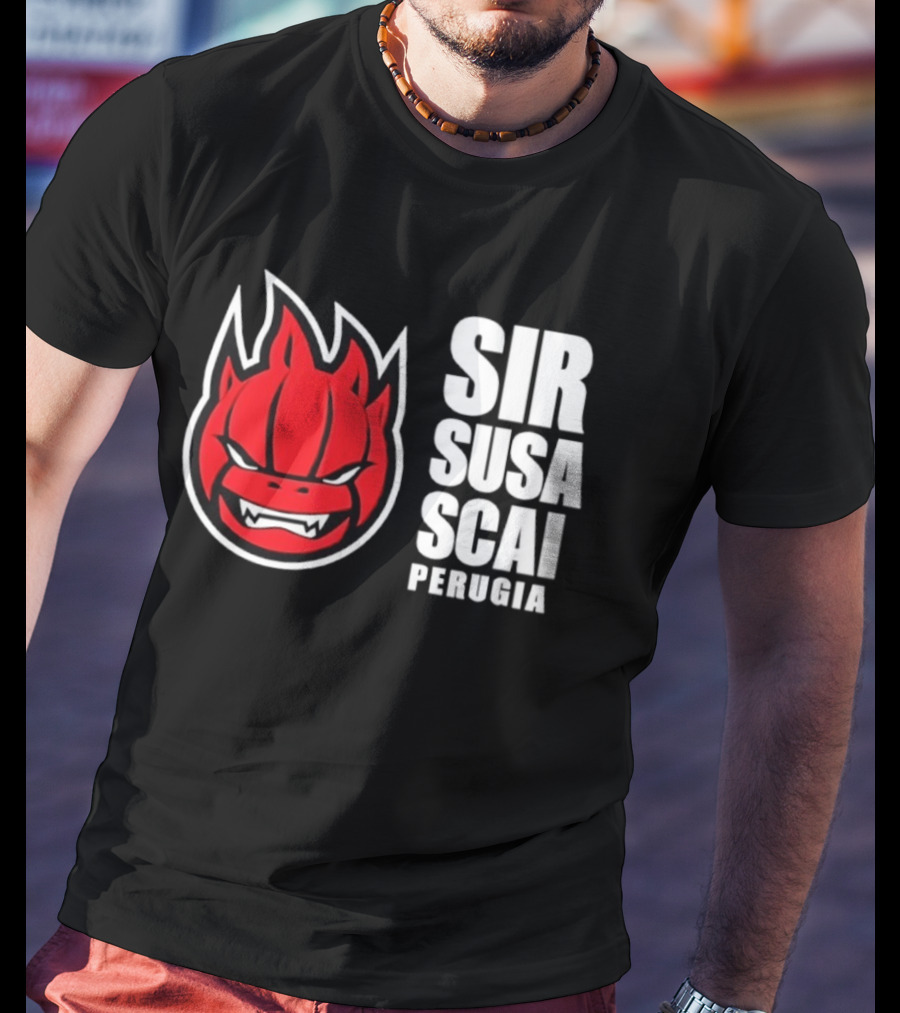 Sir Susa Scai Perugia Fierce Flames T-Shirt