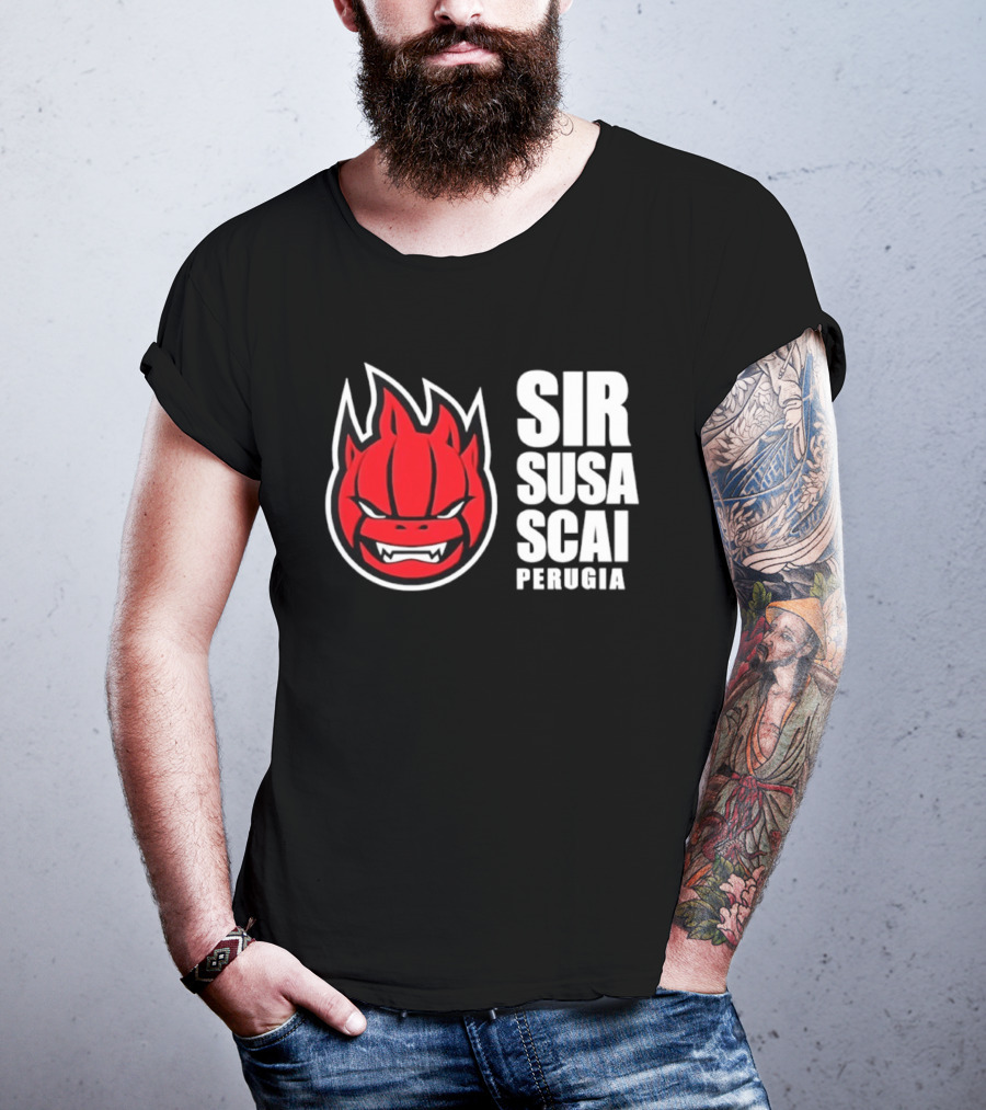 Sir Susa Scai Perugia Fierce Flames T-Shirt