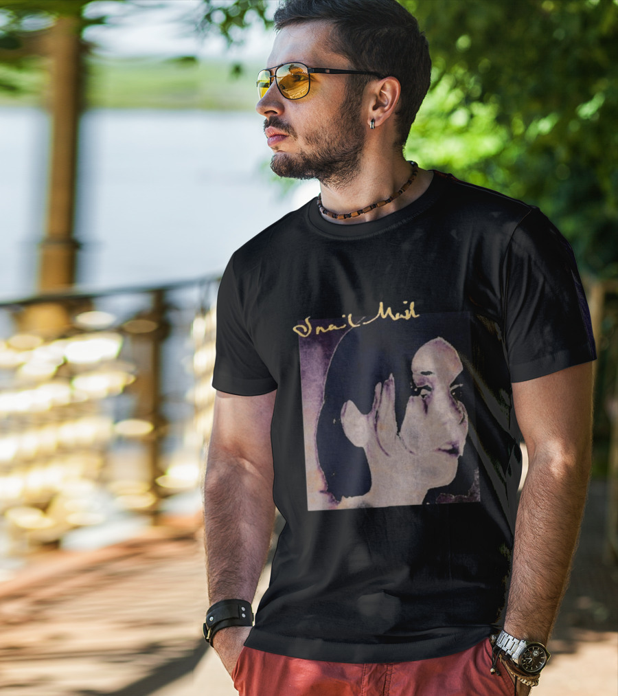 Snail Mail Distorted Face T-Shirt
