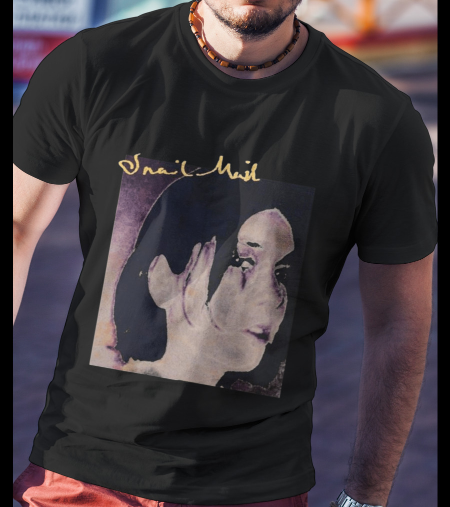 Snail Mail Distorted Face T-Shirt