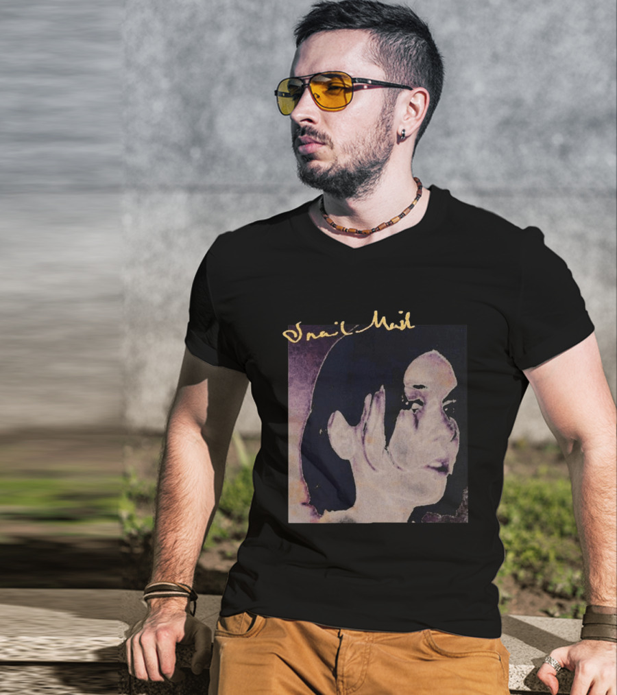 Snail Mail Distorted Face T-Shirt