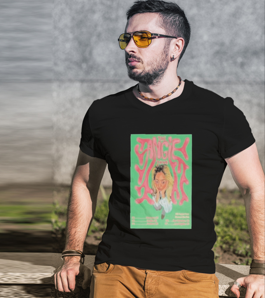 Spill Tab The Angie Tour March 2026 Denver Vancouver San Francisco Seattle T-Shirt