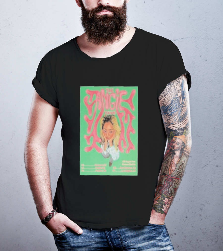 Spill Tab The Angie Tour March 2026 Denver Vancouver San Francisco Seattle T-Shirt