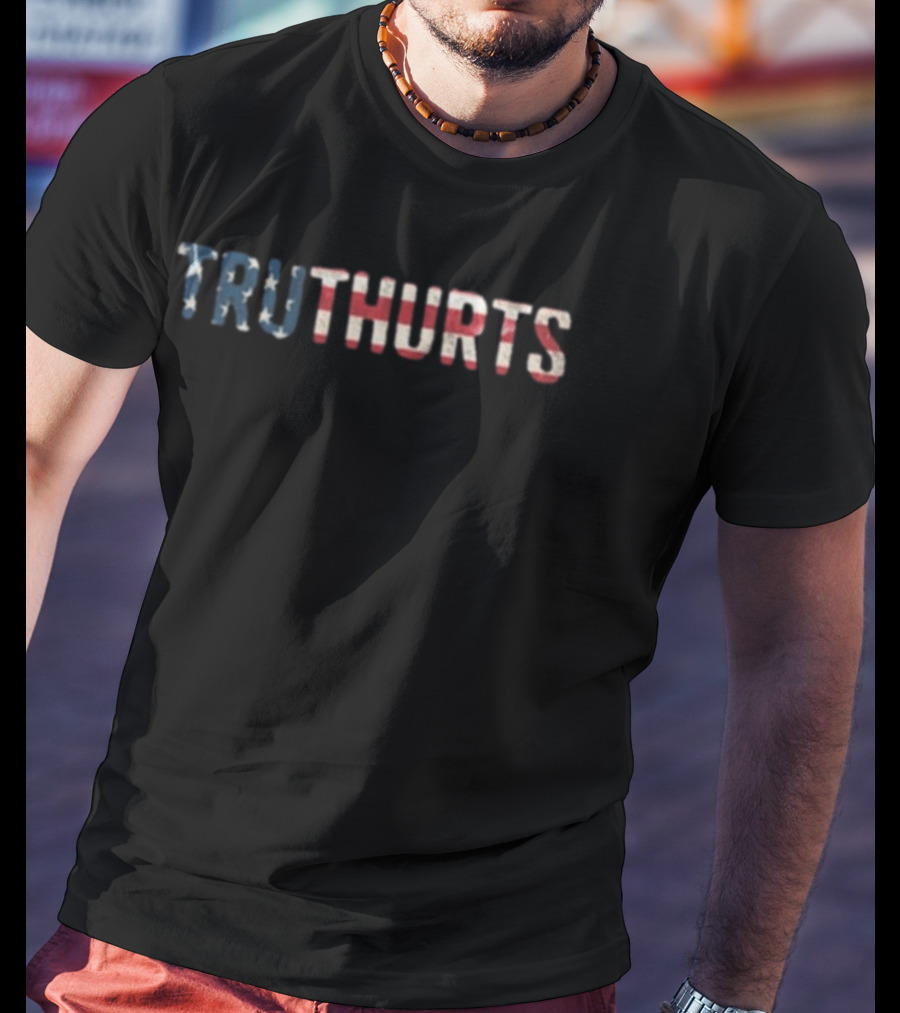 TRUTHURTS Stars And Stripes American Flag T-Shirt