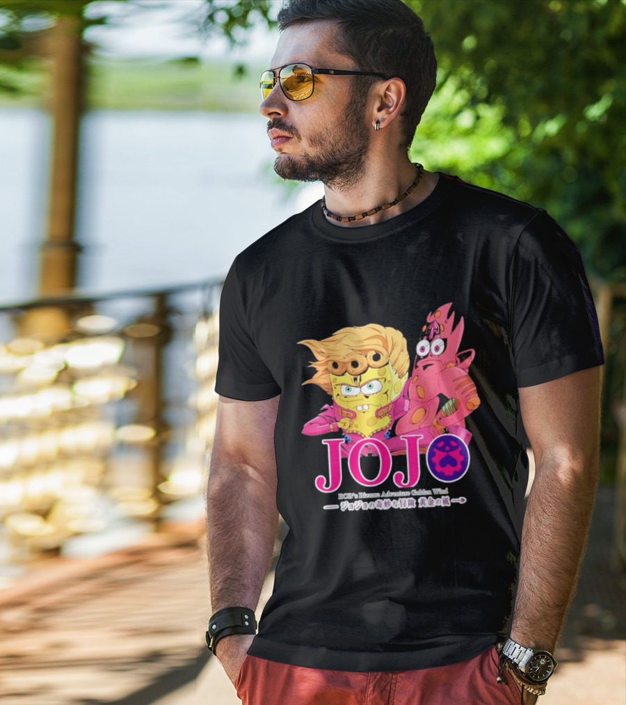 Jojo Giornobob Crossover Anime T-Shirt