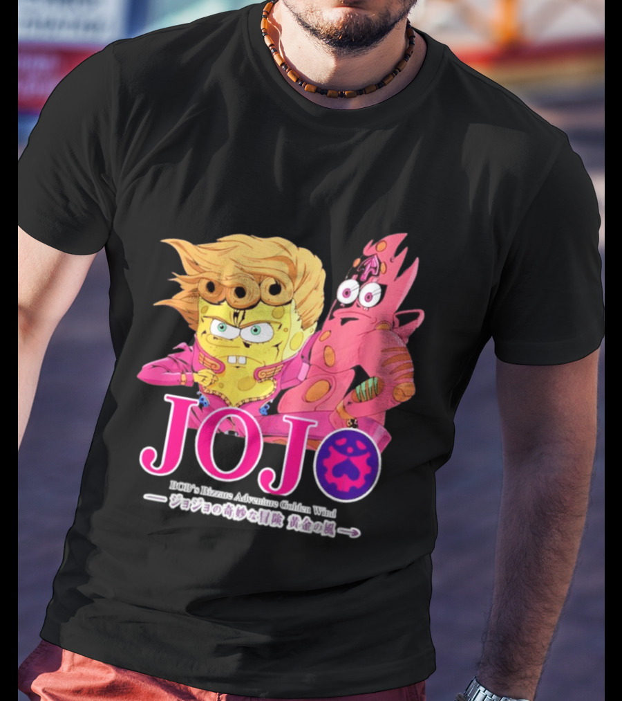 Jojo Giornobob Crossover Anime T-Shirt