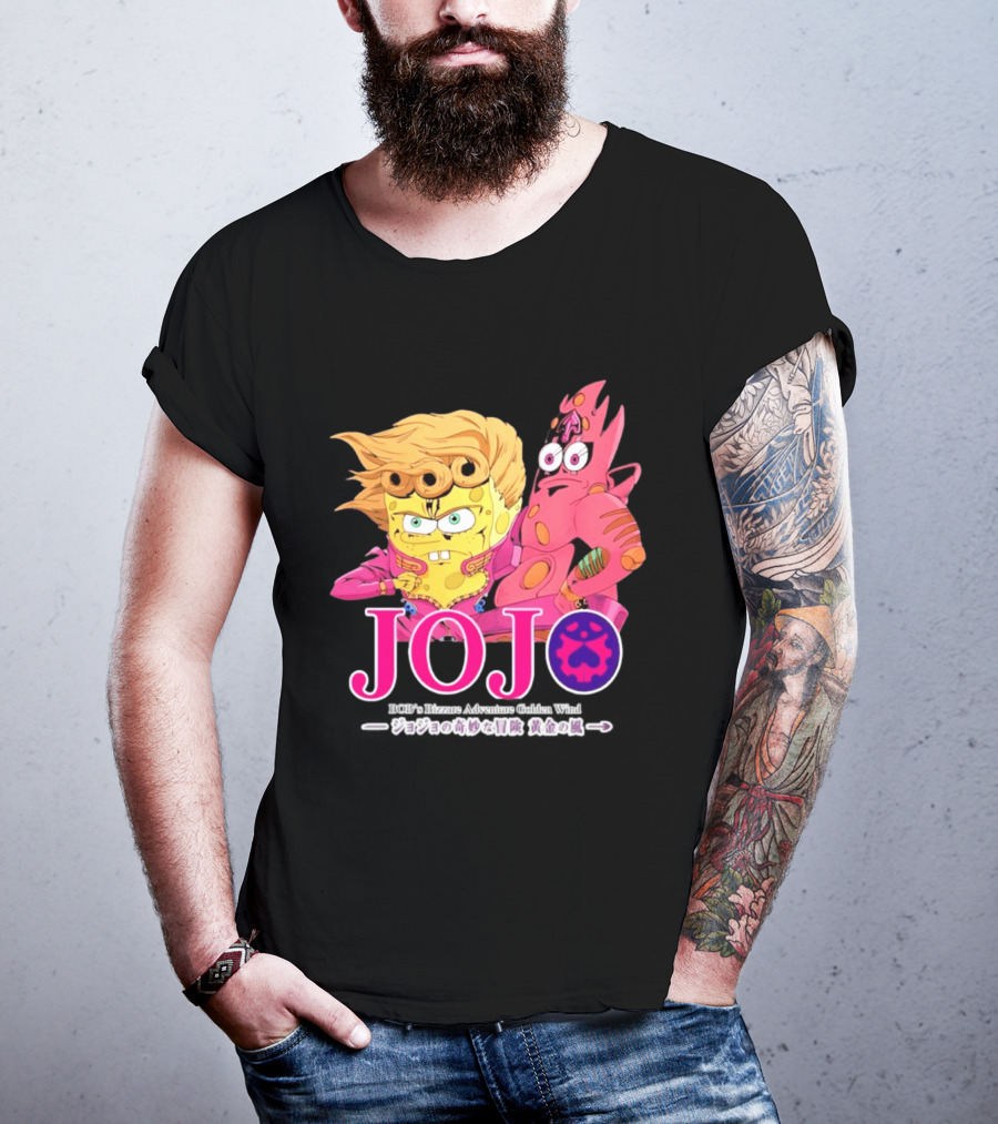 Jojo Giornobob Crossover Anime T-Shirt