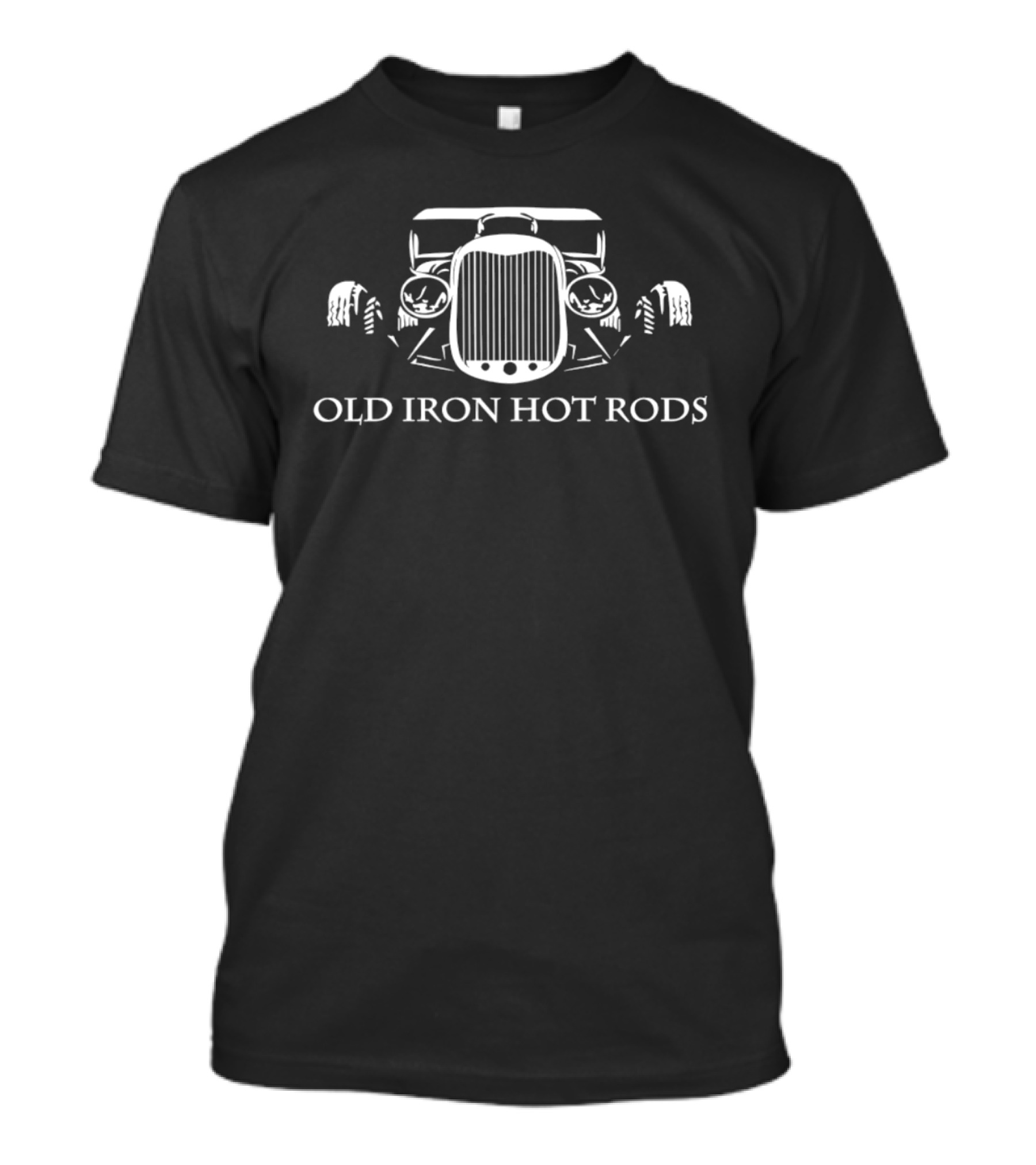 Old Iron Hot Rods Vintage Car Enthusiast Classic Automotive T-Shirt