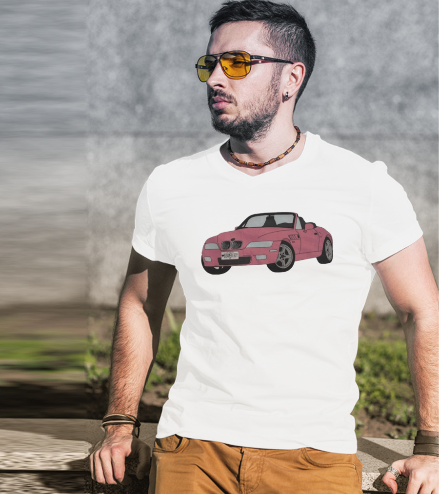 Convertible Pink BMW Z3 B3MER BOY T-Shirt