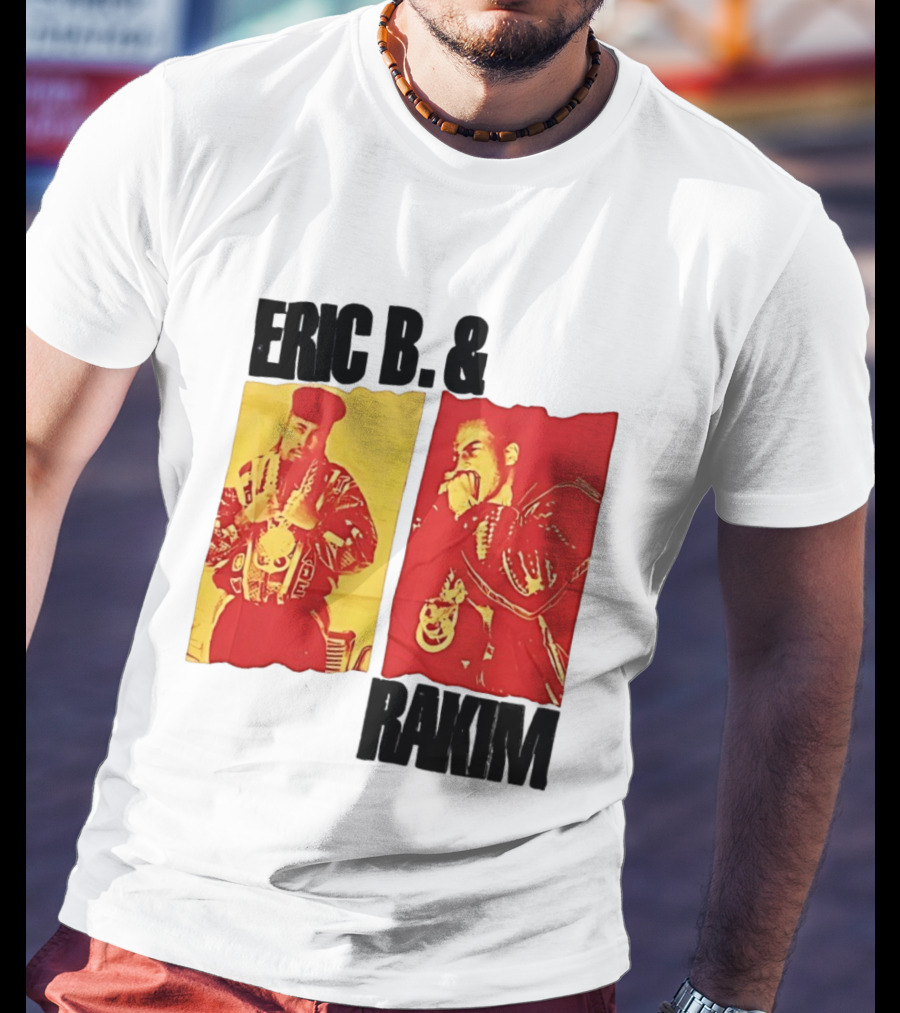 Eric B And Rakim Ain't No Joke 1988 Vintage Hip Hop Legends T-Shirt