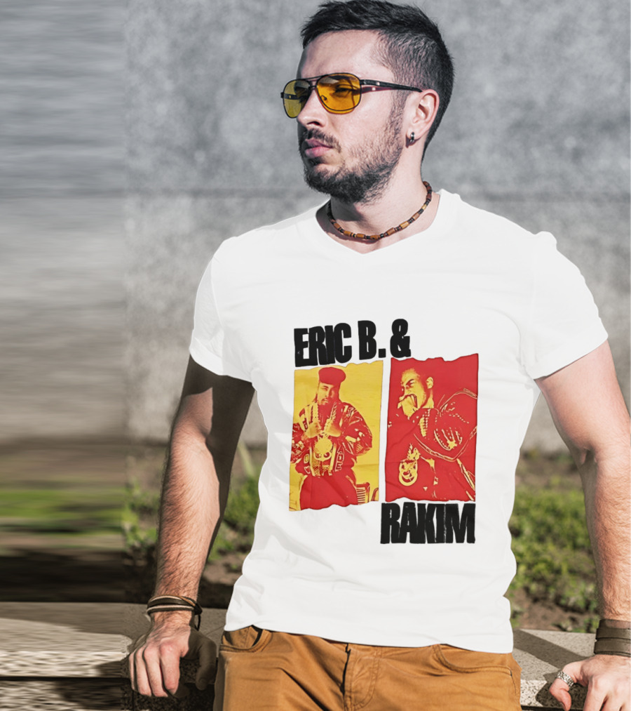 Eric B And Rakim Ain't No Joke 1988 Vintage Hip Hop Legends T-Shirt