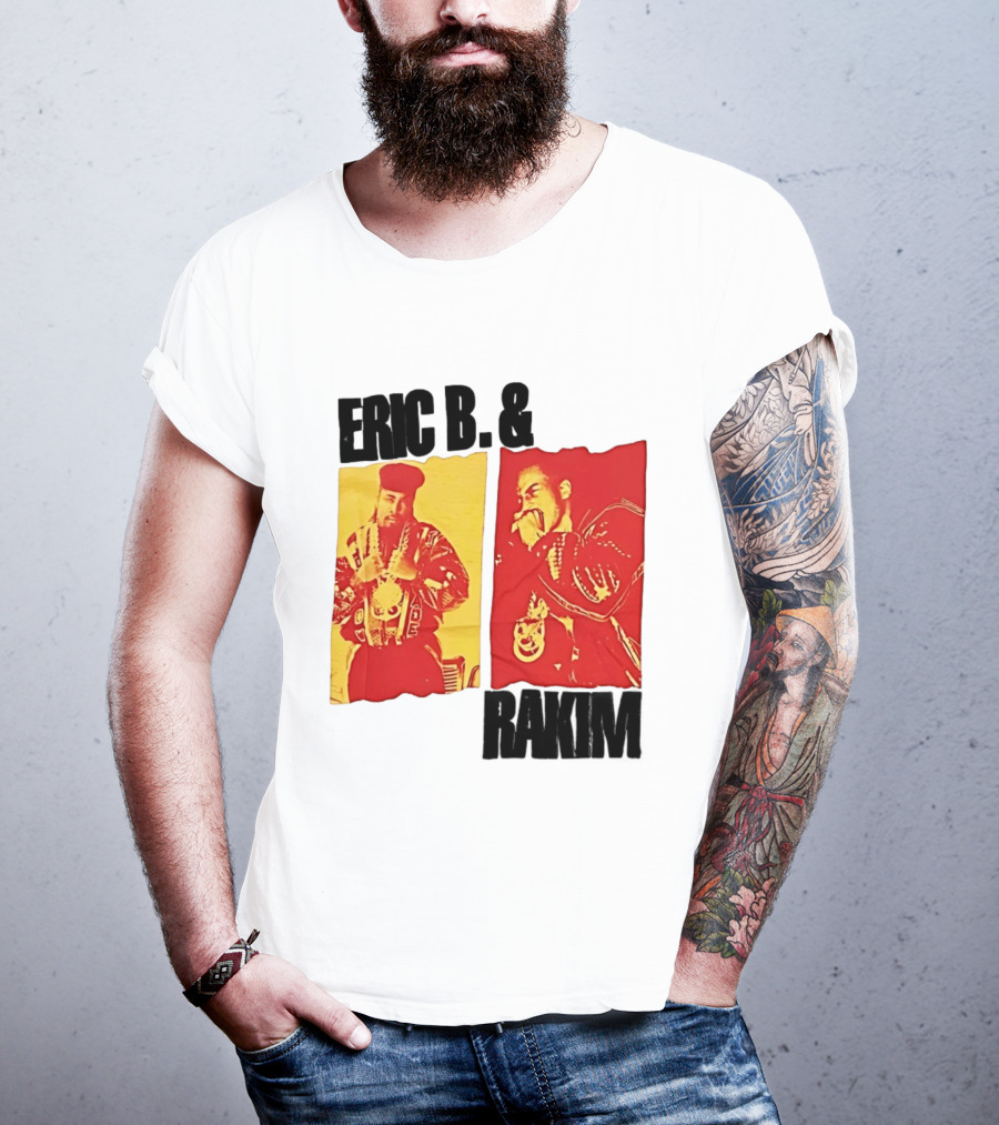 Eric B And Rakim Ain't No Joke 1988 Vintage Hip Hop Legends T-Shirt