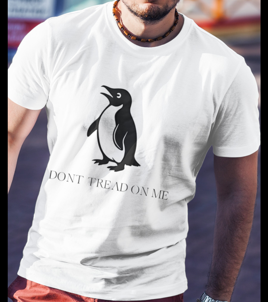Penguin Don't Tread On Me T-Shirt