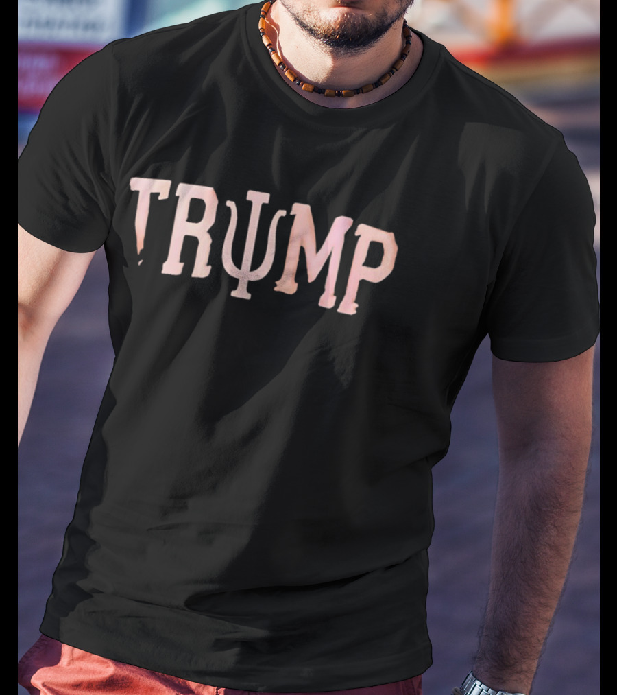 Trump Neptune Triton Font T-Shirt
