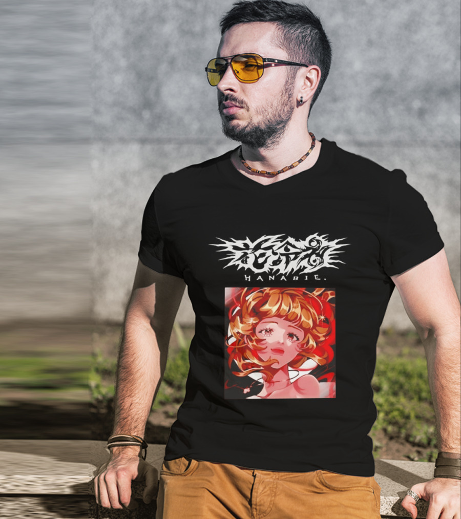 Hanabie Japan Metalcore Anime T-Shirt