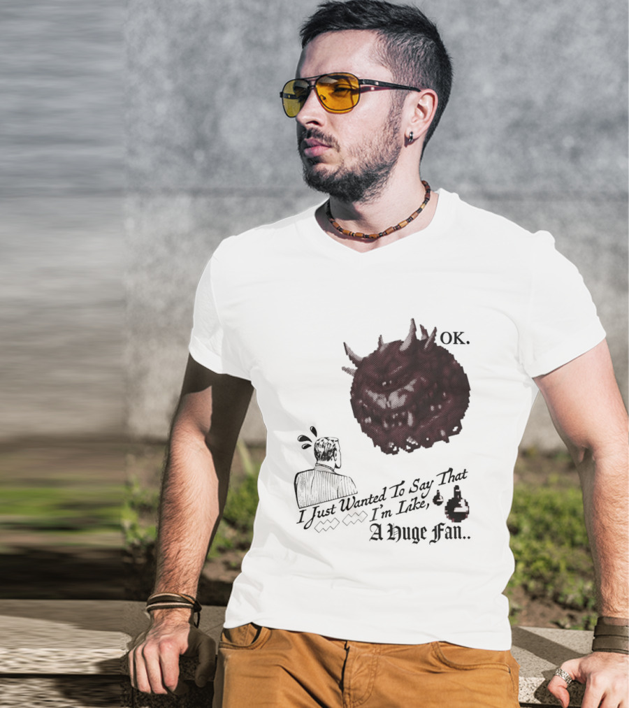 OK I Just Wanted To Say That I'm Like A Huge Fan T-Shirt