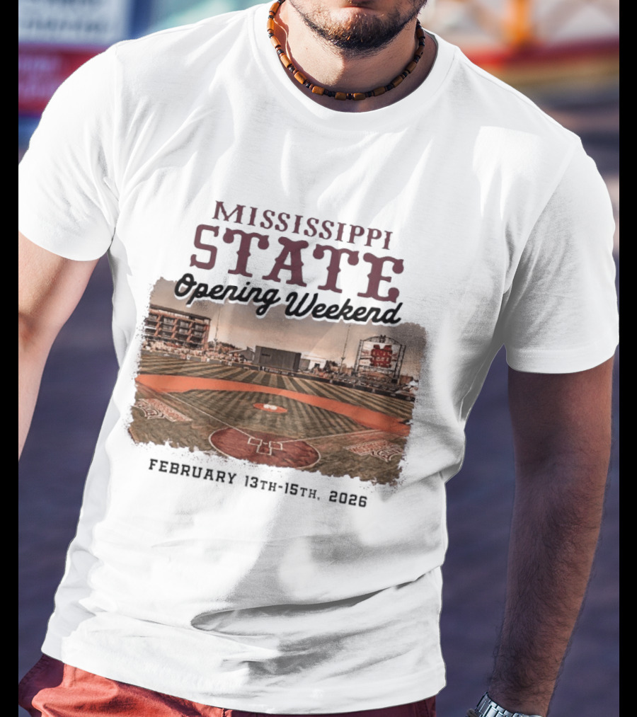Mississippi State Opening Weekend February 13th 15th 2026 T-Shirt